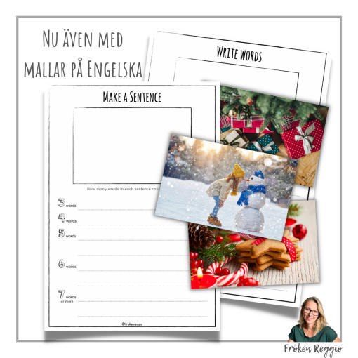 Beskriv och bilda mening - Jul