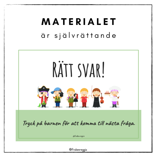 Vem är jag - yrken