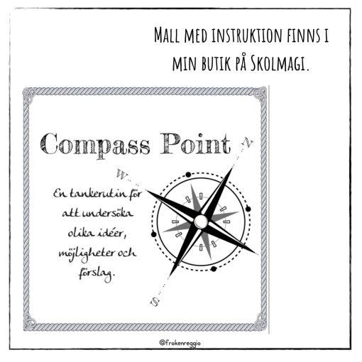 Compass Point - Visible thinking rutin
