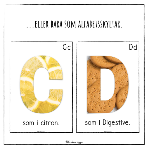 Smaka på alfabetet