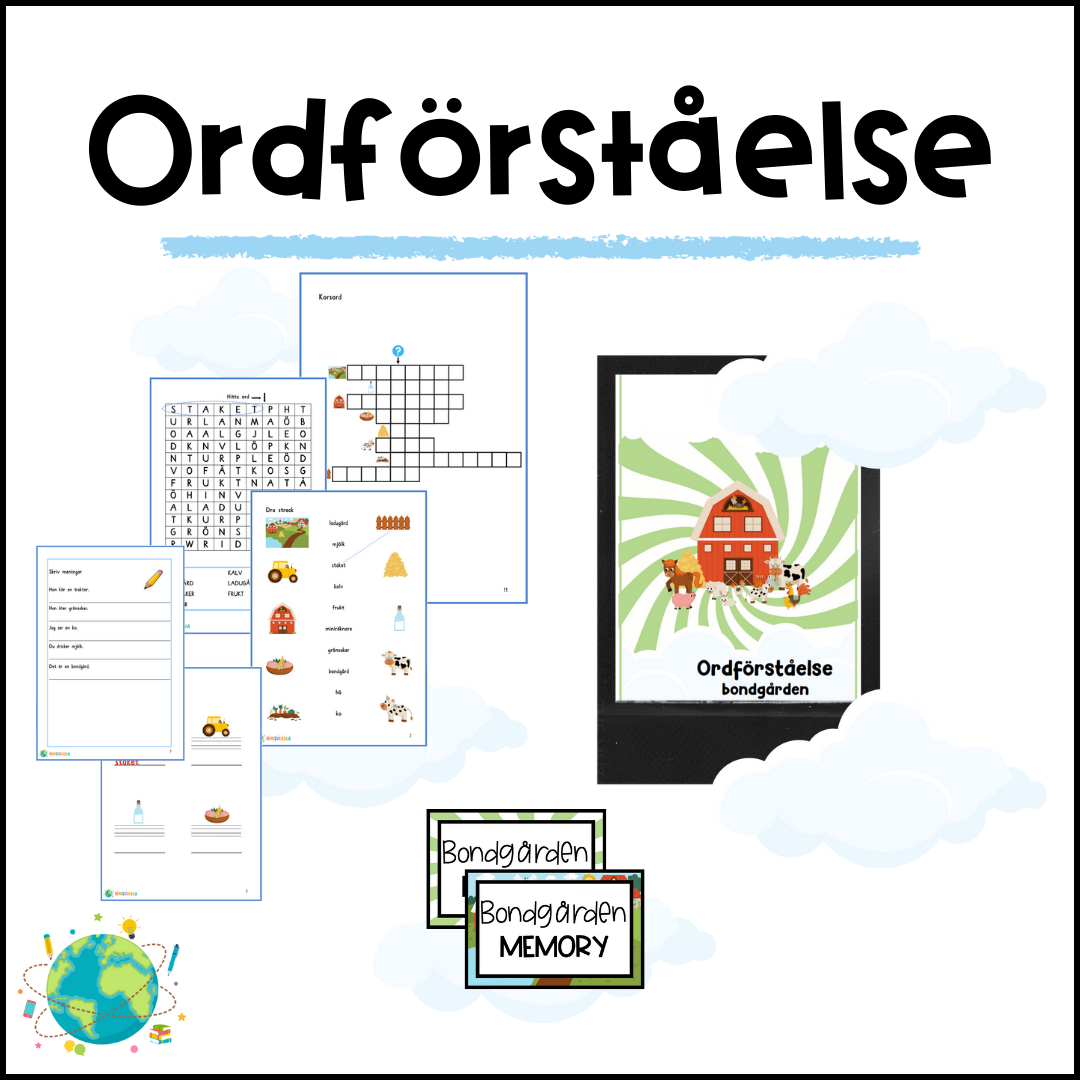 Ordförståelse - Bondgården och Memory