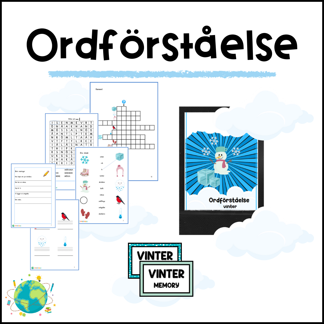 Ordförståelse - Vinter och Memory