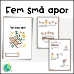 Fem små apor - bild 1