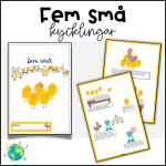 Fem små kycklingar - bild 1