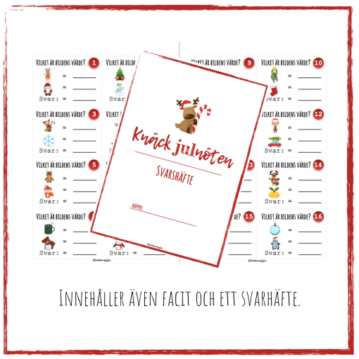 Knäck julnöten