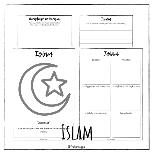 Mitt häfte om Religion