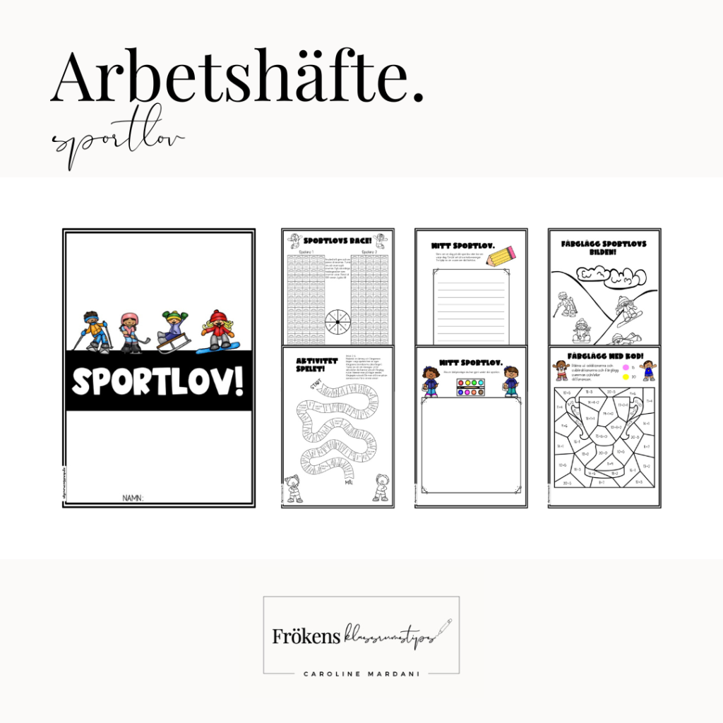 Arbetshäfte sportlov