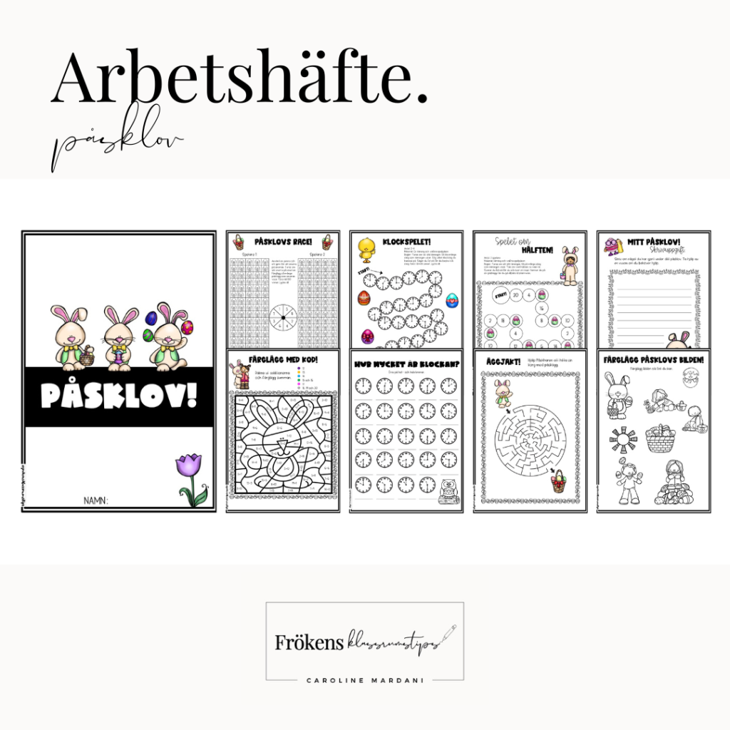 Arbetshäfte påsklov