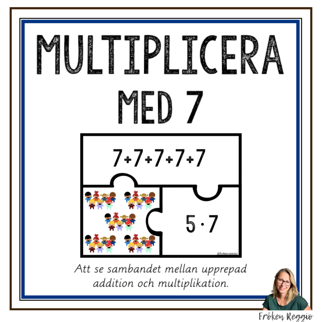 Multipikationspussel 7:ans tabell