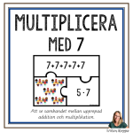 Multipikationspussel 7:ans tabell - bild 1