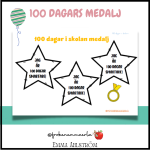 TEMA PAKET: 100 DAGAR I SKOLAN - bild 6
