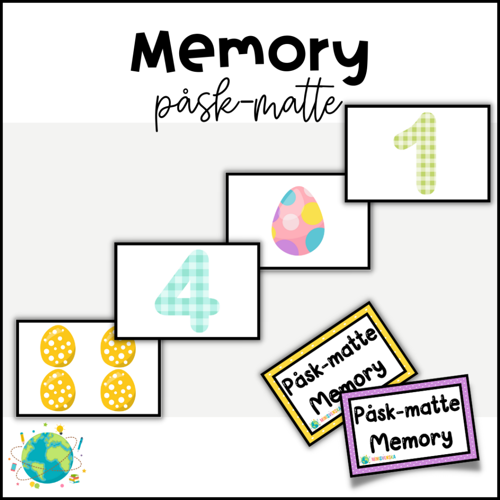 Påsk – Matte Memory