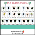 TEMA PAKET: 100 DAGAR I SKOLAN - bild 7