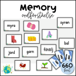 Ordförståelse – Memory - bild 1