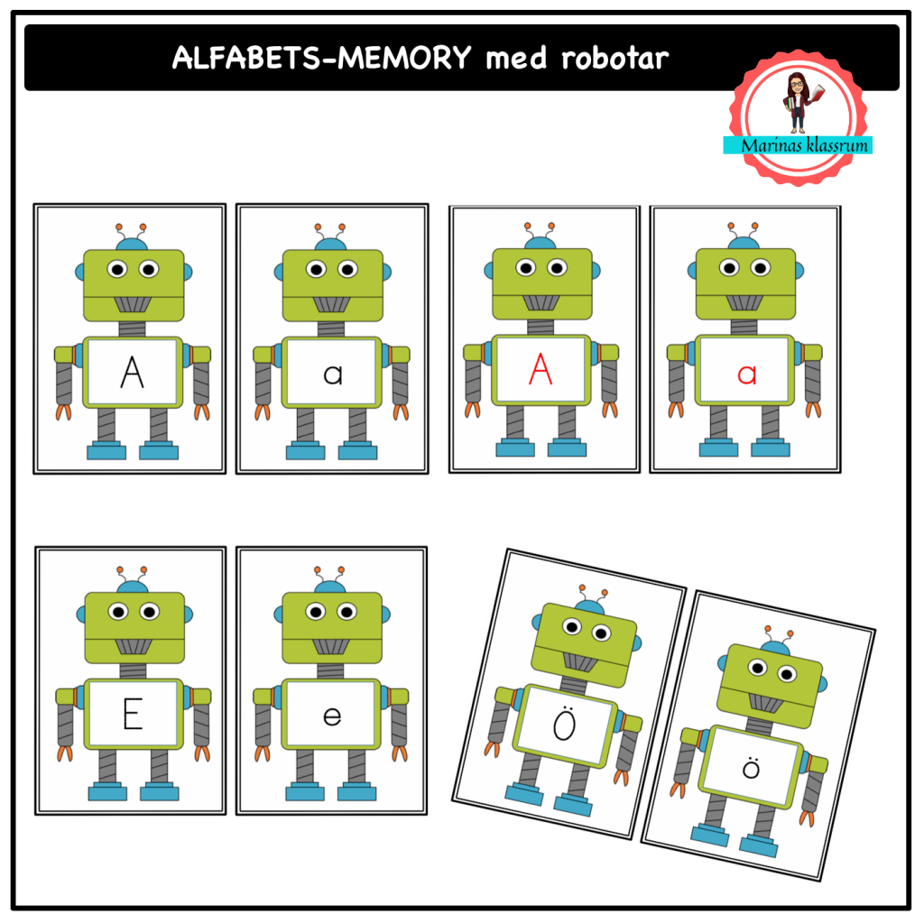 ABC memory robotar