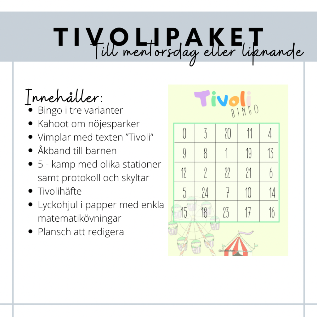 Tivolipaket