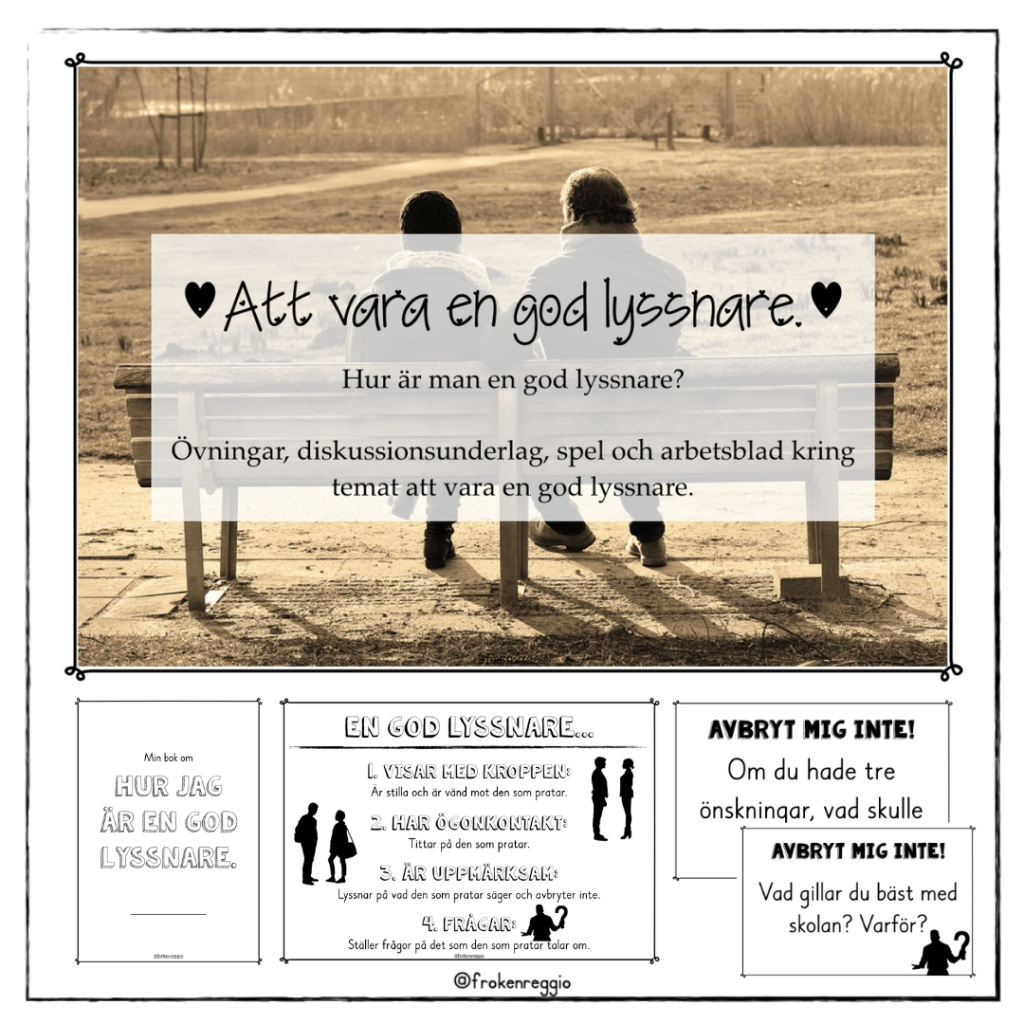 Att vara en god lyssnare