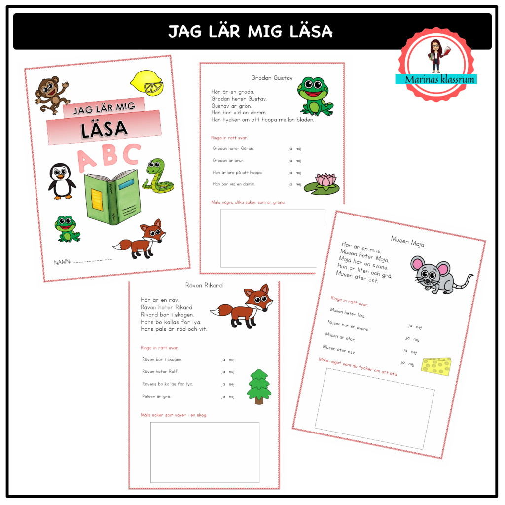 Jag lär mig läsa