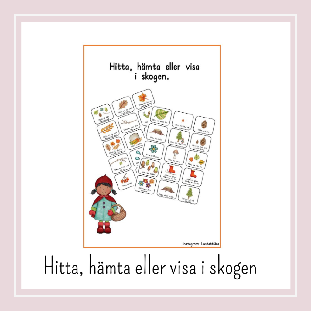 Hitta, hämta eller visa i skogen