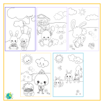 Målarbok – Påsk - bild 2