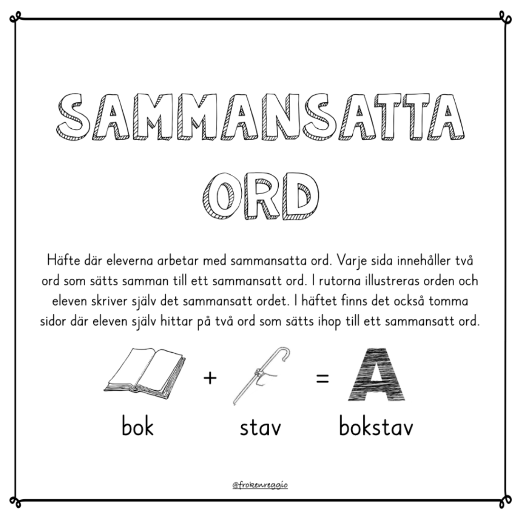 Sammansatta ord