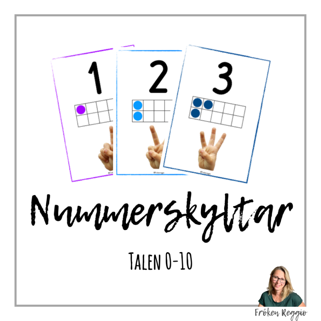 Nummerskyltar 0-10