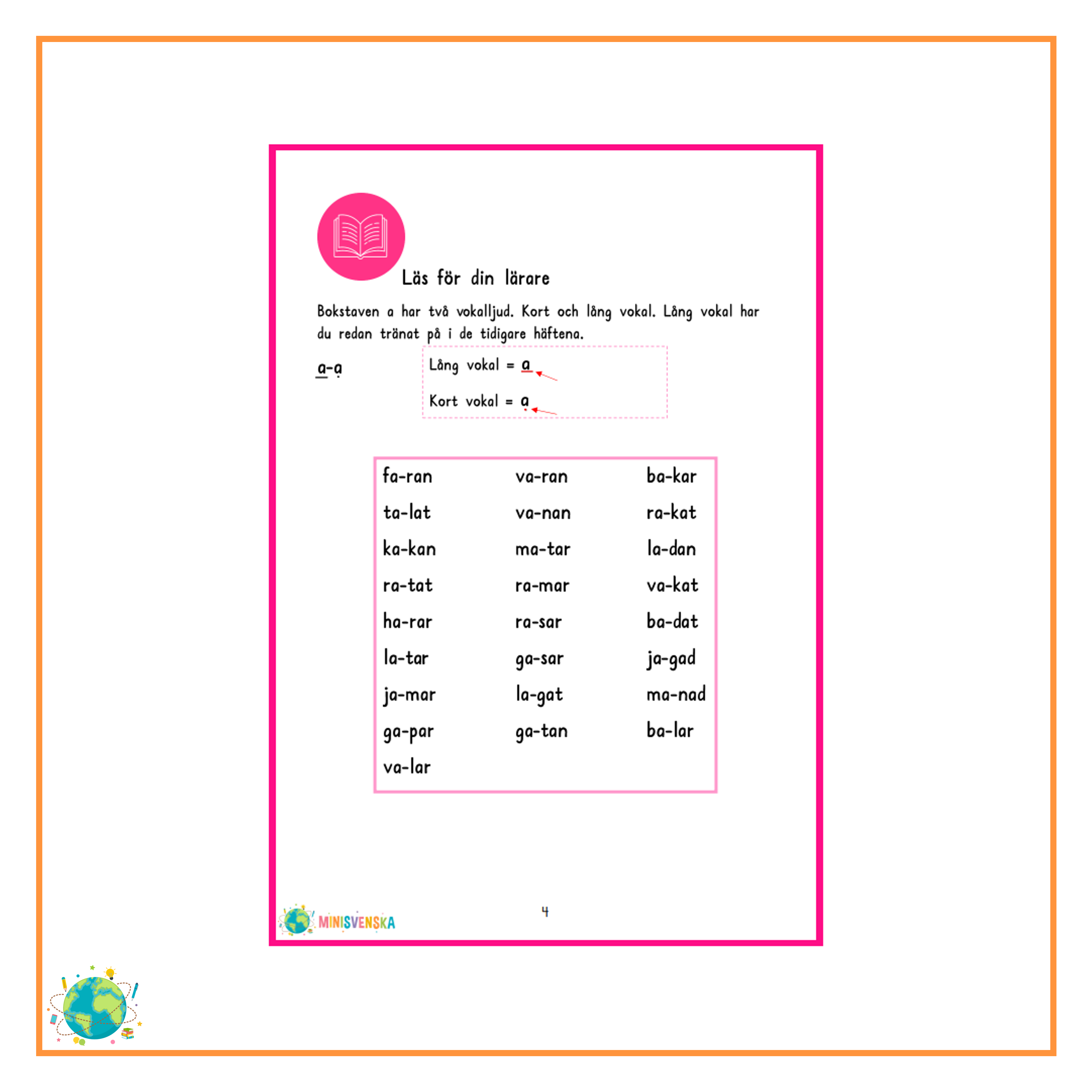 Alfabetisering 6 - Häfte 1