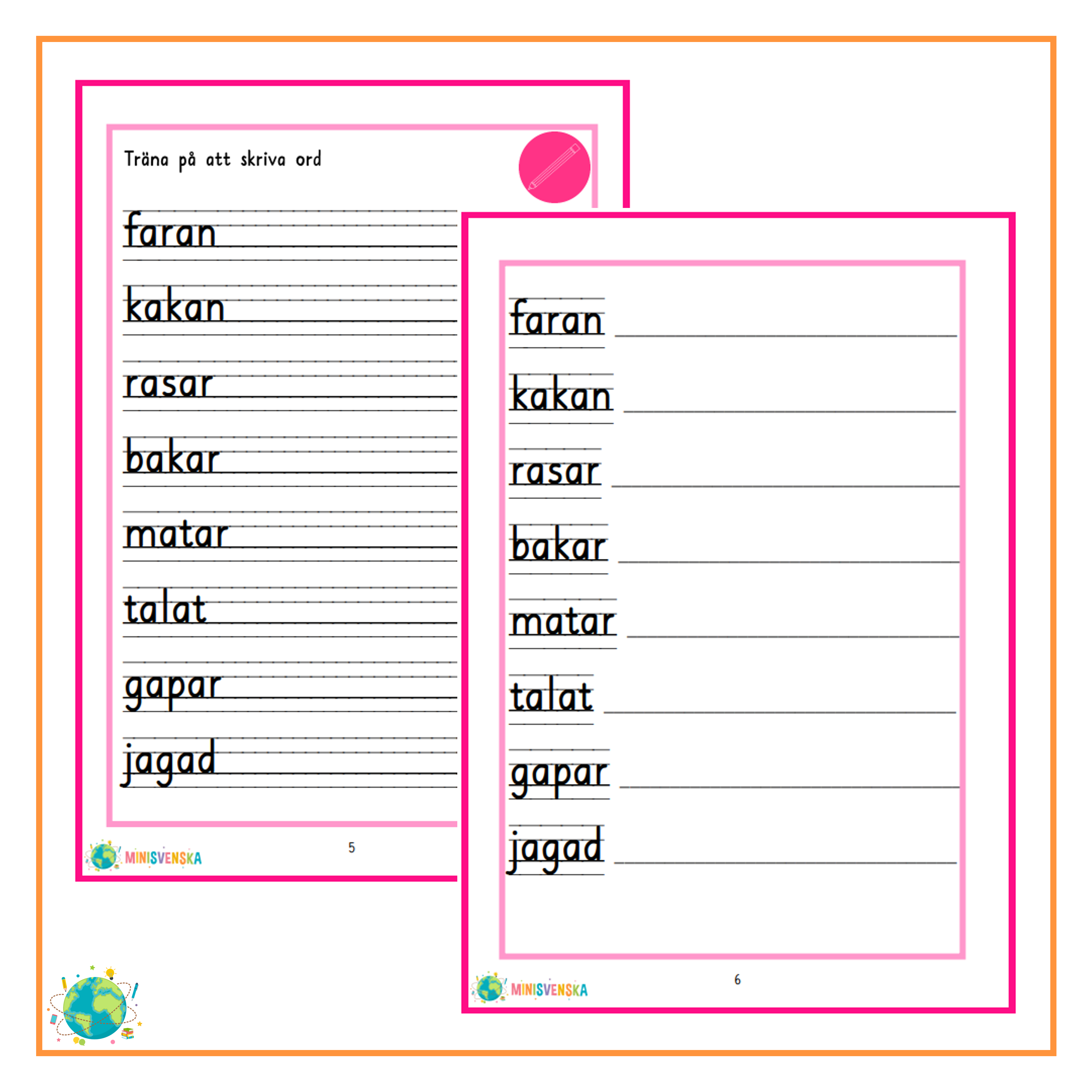 Alfabetisering 6 - Häfte 1