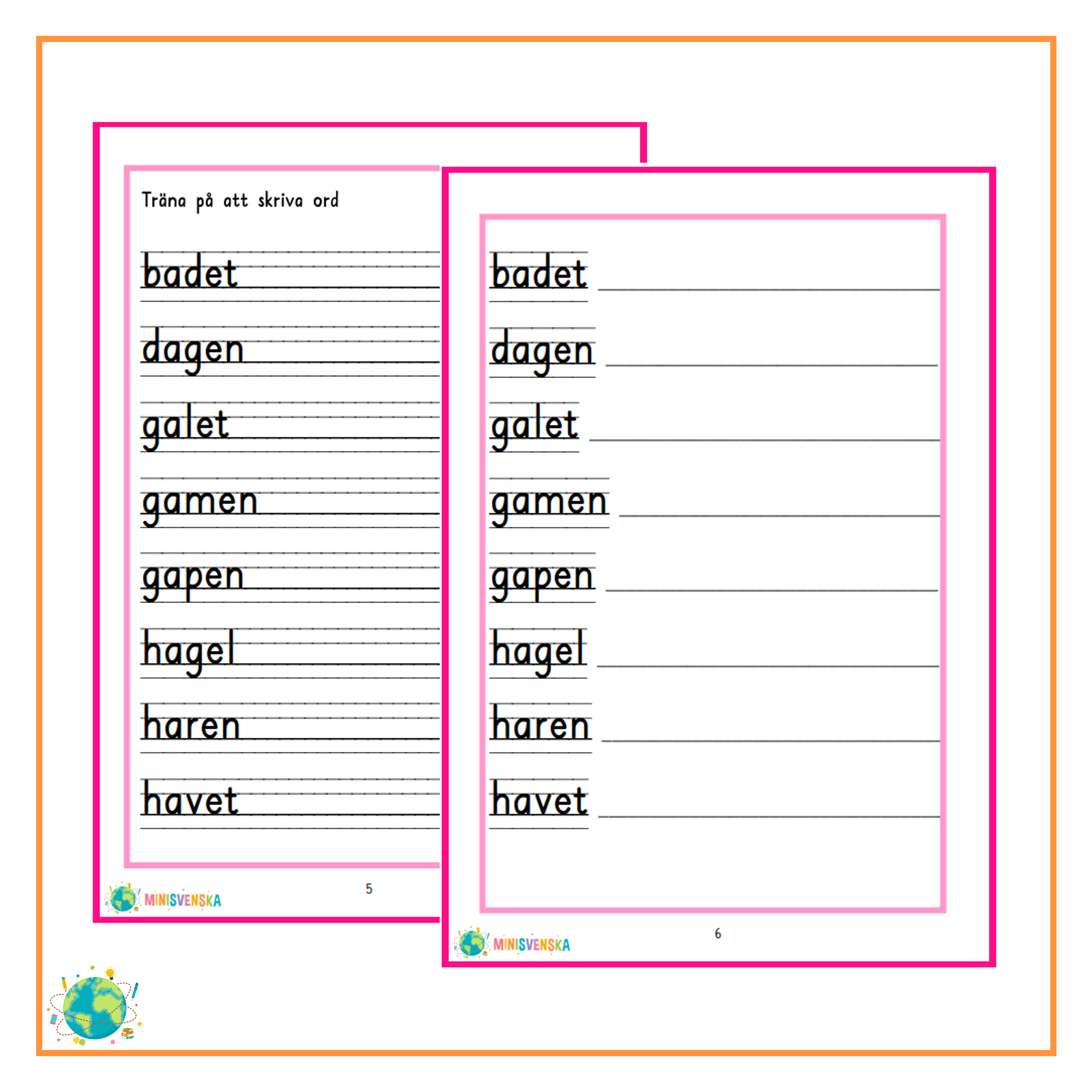 Alfabetisering 6 - Häfte 2