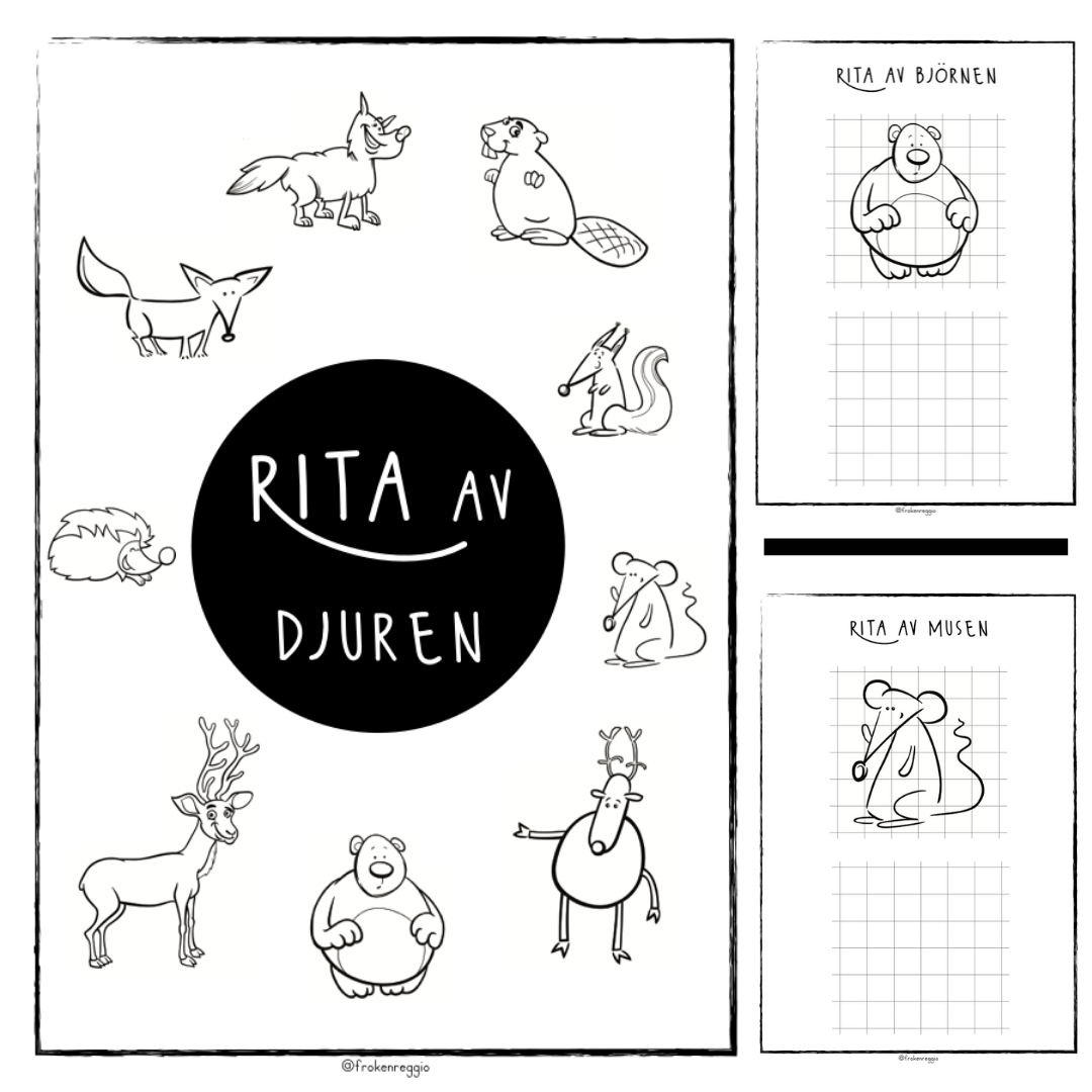 Rita av skogsdjuren