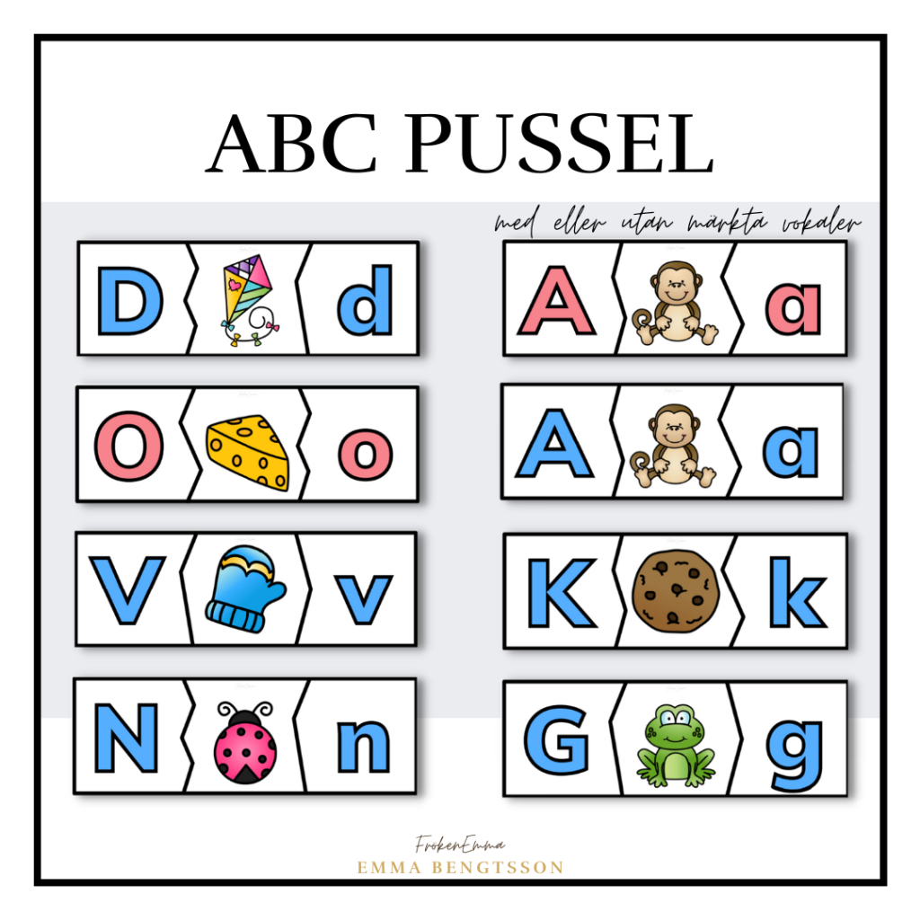Alfabetet – pussel