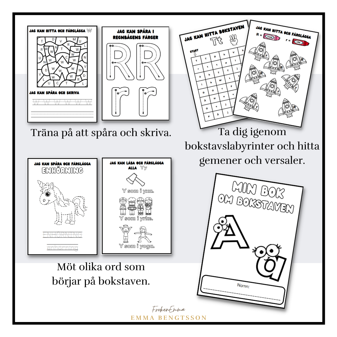 Bokstavsböcker A-Ö
