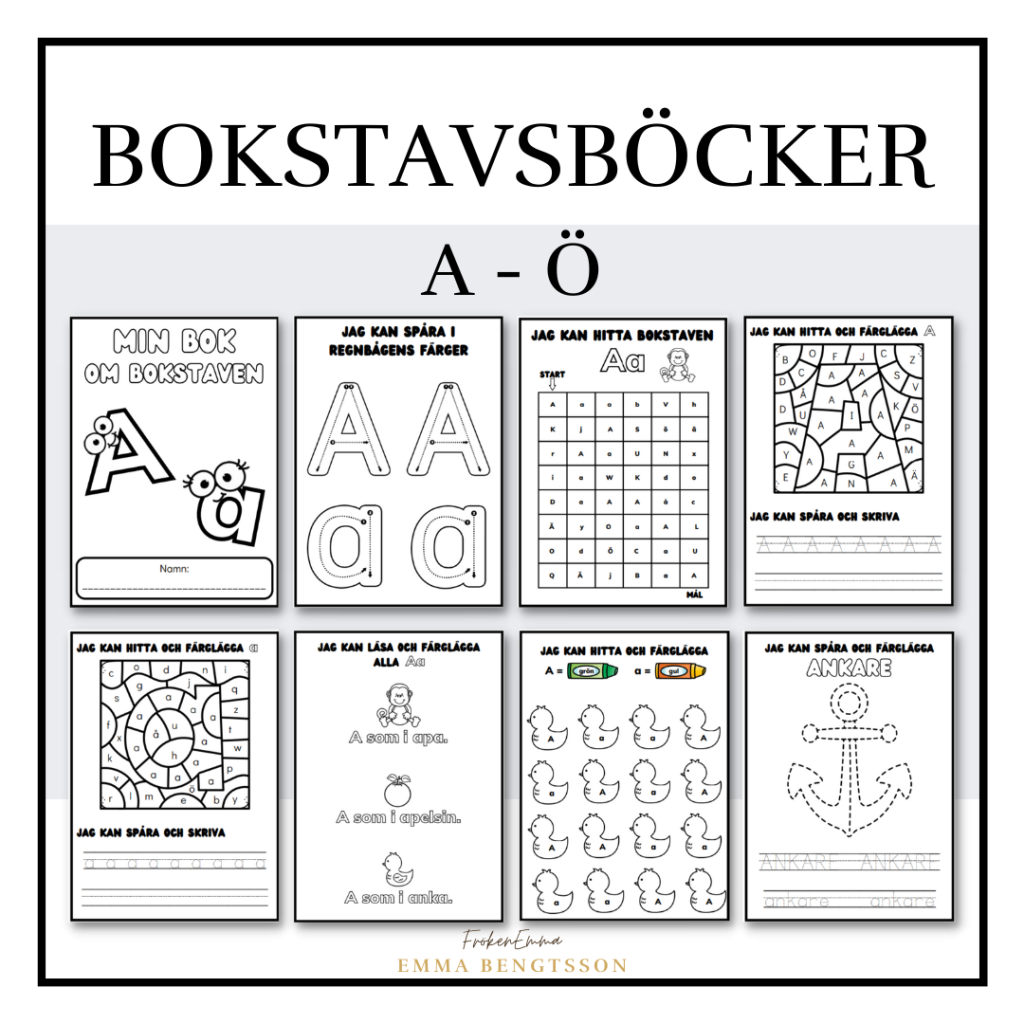Bokstavsböcker A-Ö