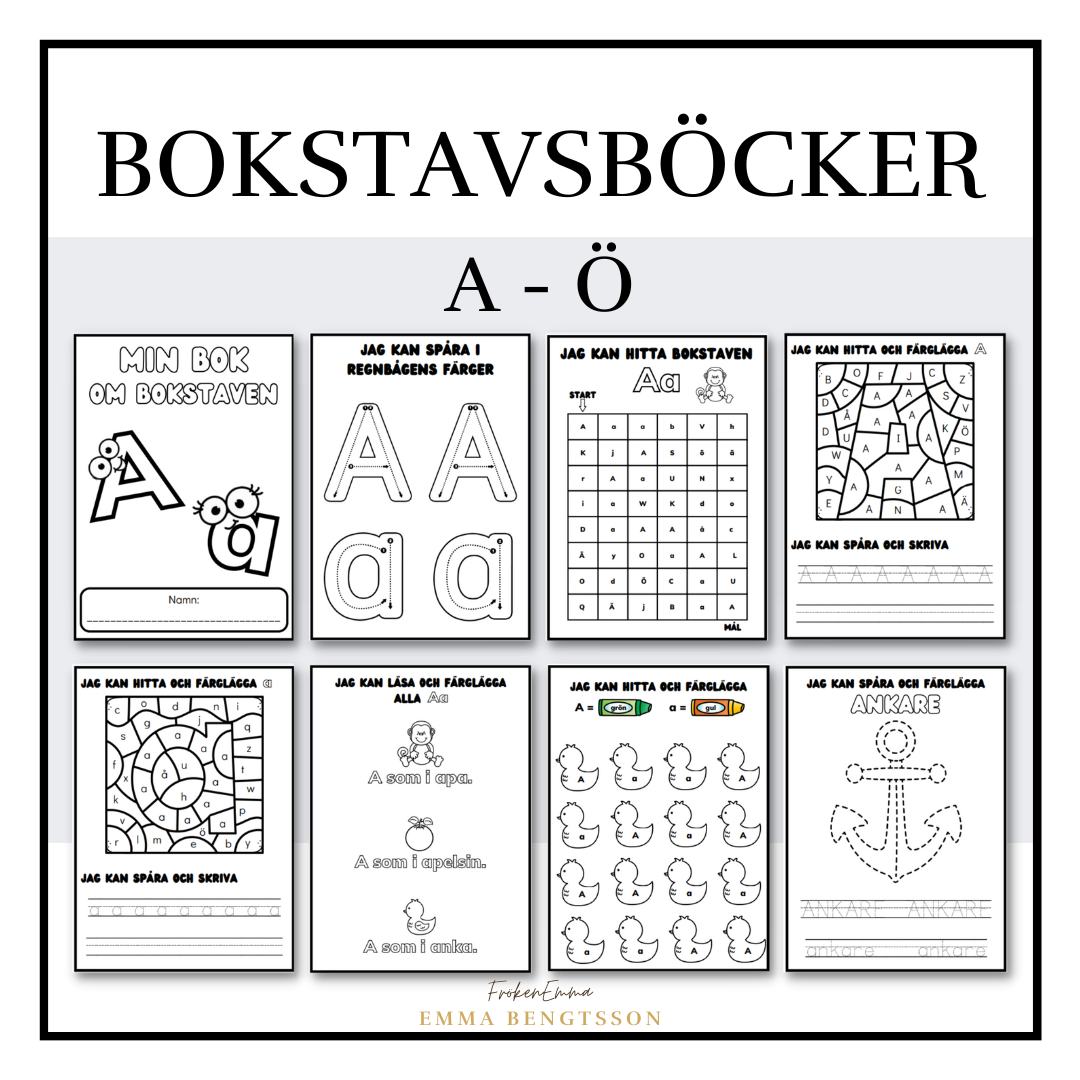 Bokstavsböcker A-Ö