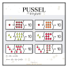 Pussel - 10 kompisar