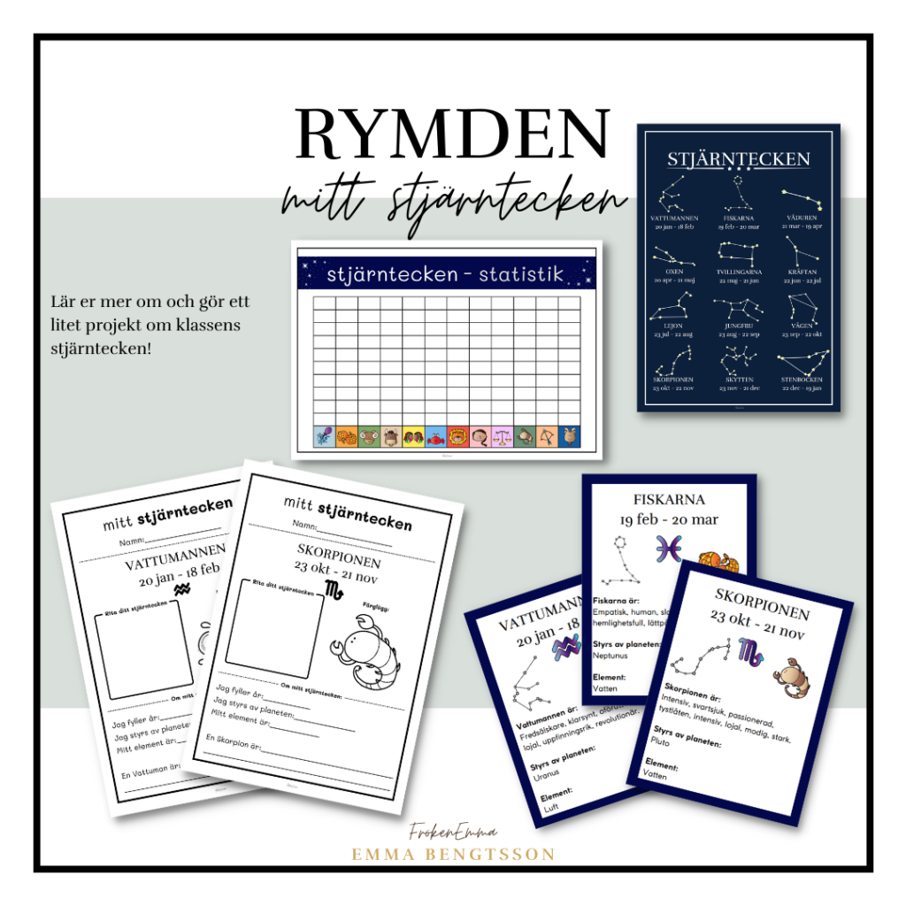 Rymden mitt stjärntecken