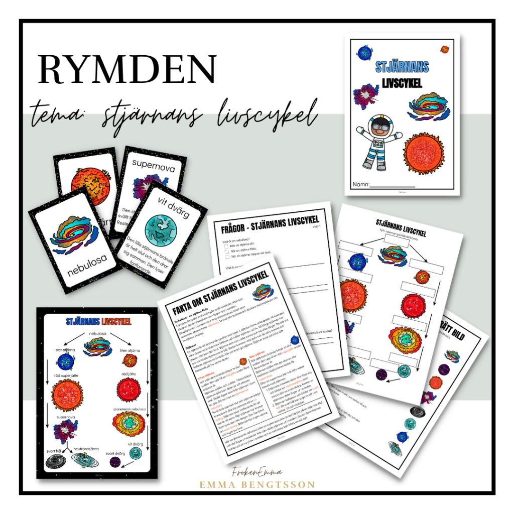 Rymden – stjärnans livscykel