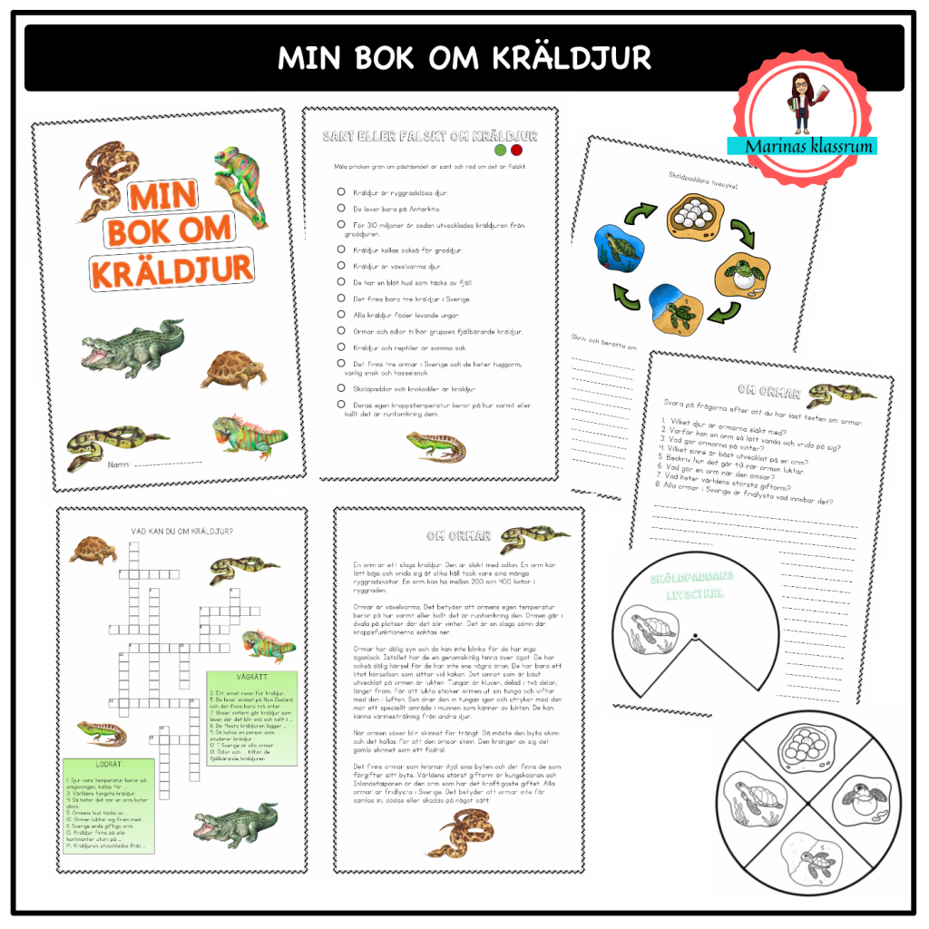 Min bok om kräldjur