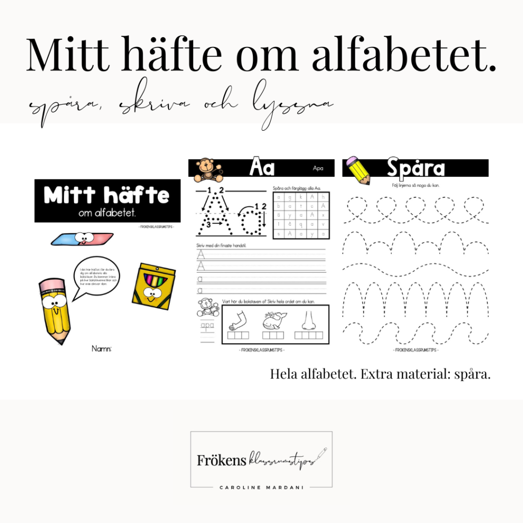 Mitt häfte om alfabetet