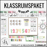 GIGANTISKT klassrumspaket: Bubbelgum - bild 1