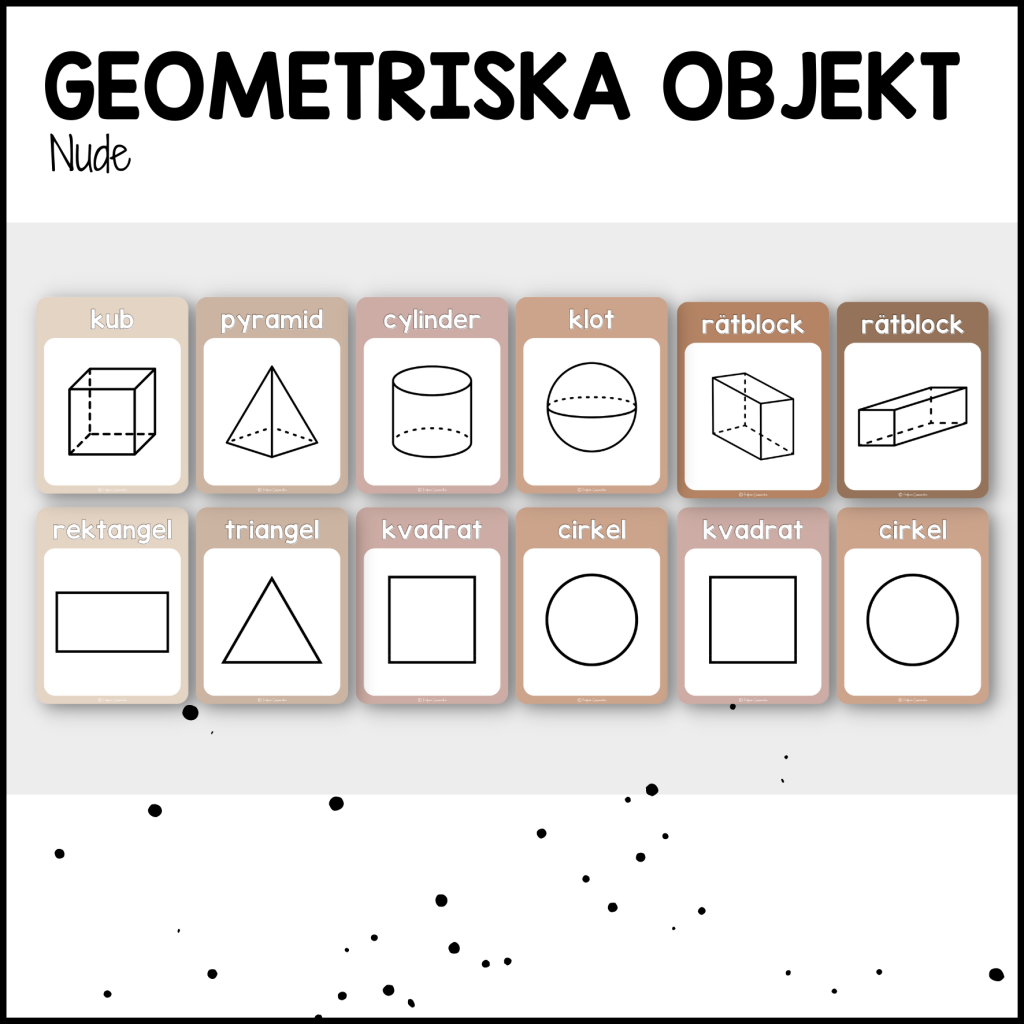 NUDE: geometriska objekt
