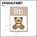 NUDE: väggalfabet - bild 2