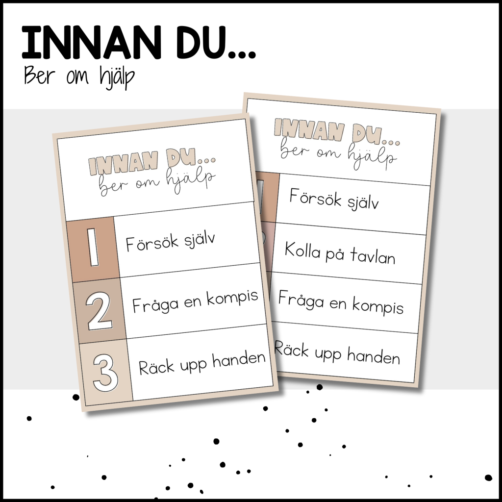 NUDE: innan du… ber om hjälp