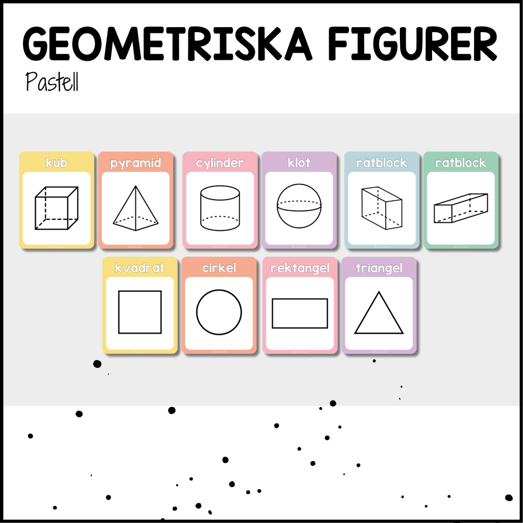 PASTELL: geometriska objekt