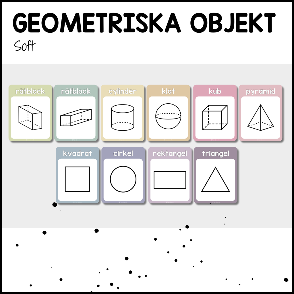 SOFT: geometriska figurer