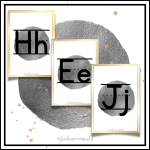 STILRENT VÄGGALFABET A till Ö - bild 2