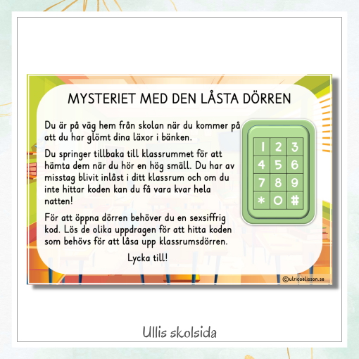 Escape Room – Mysteriet med den låsta dörren