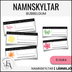 GIGANTISKT klassrumspaket: Bubbelgum - bild 6