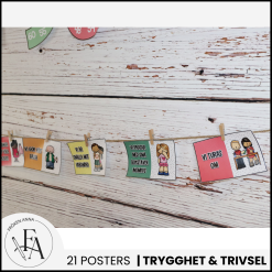 Trivselregler / Klassregler (tema bubbelgum)