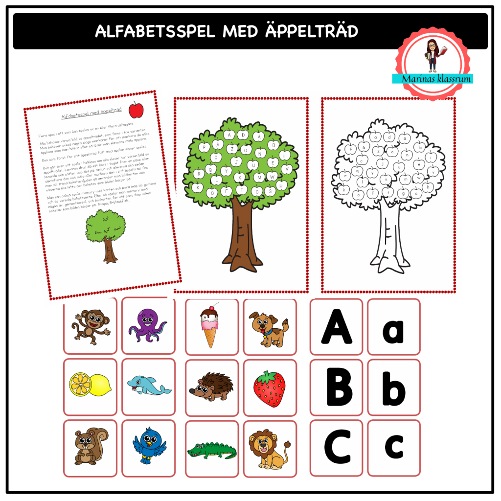 Bokstavsäppelträdet